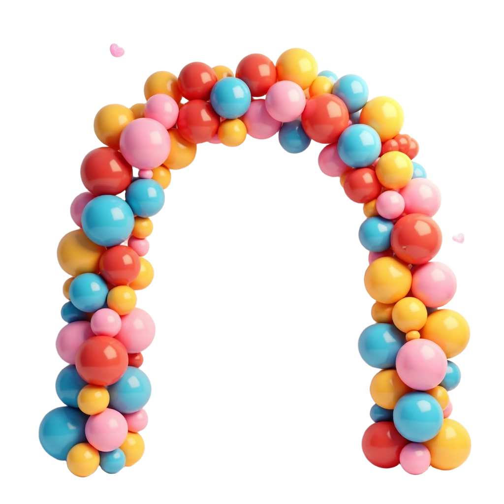 Colorful Balloon Arch